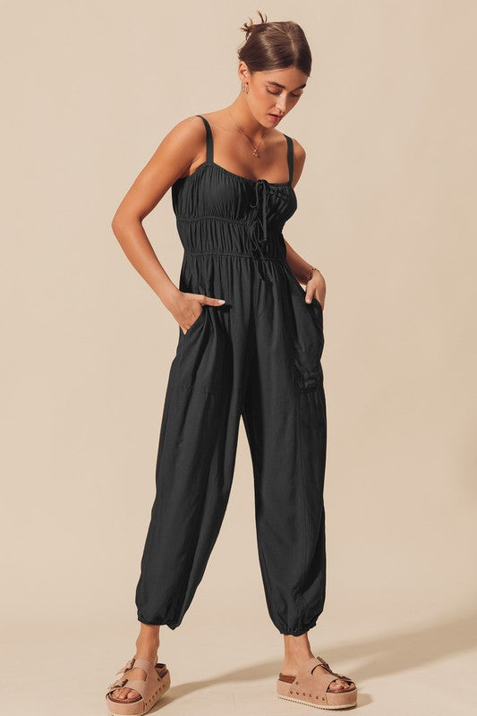 JOGGER JUMPSUIT- BLACK