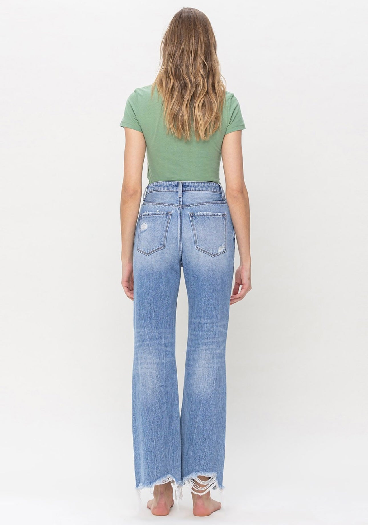 90S VINTAGE HIGH RISE JEANS