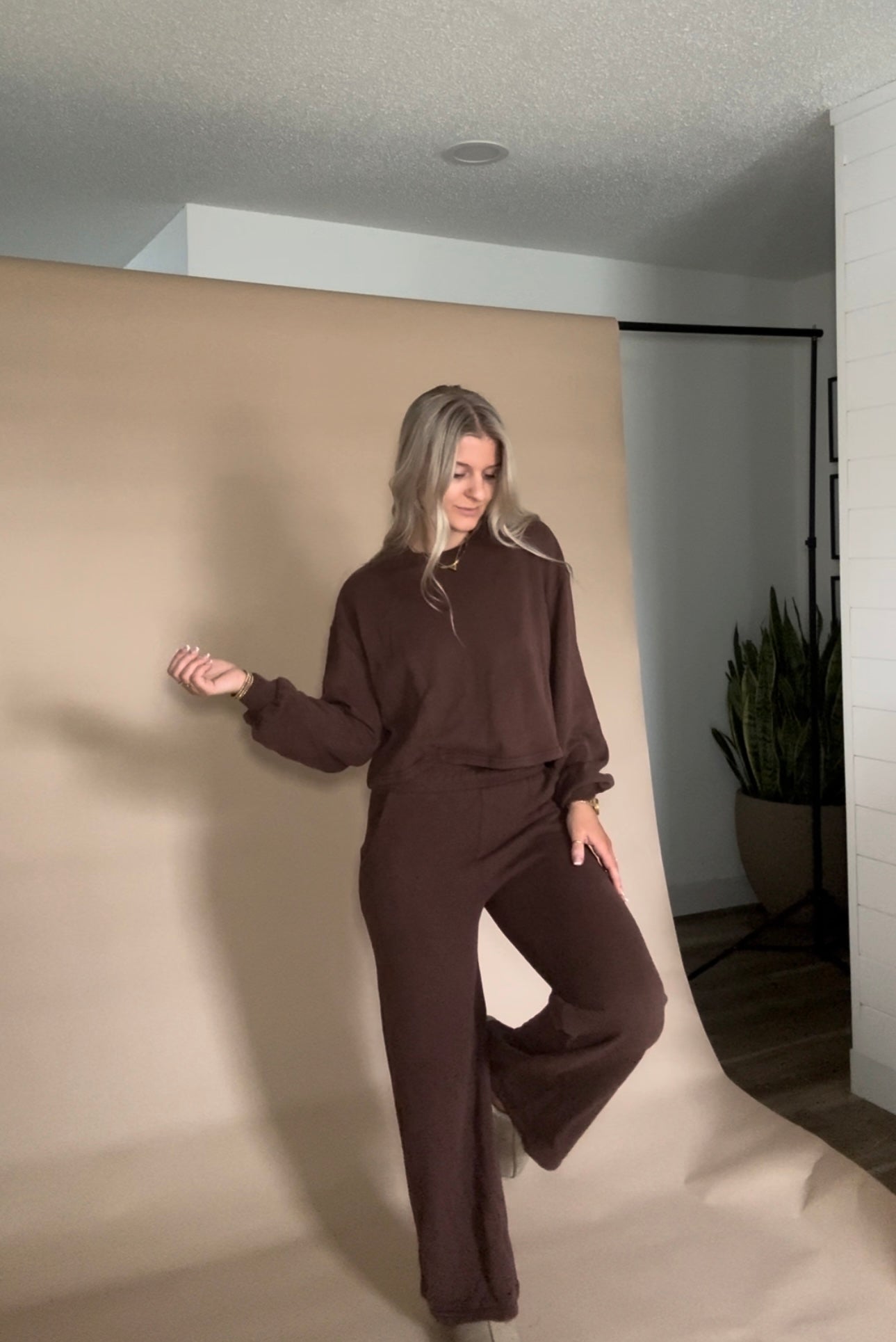 MOCHA LOUGE SET - PANTS