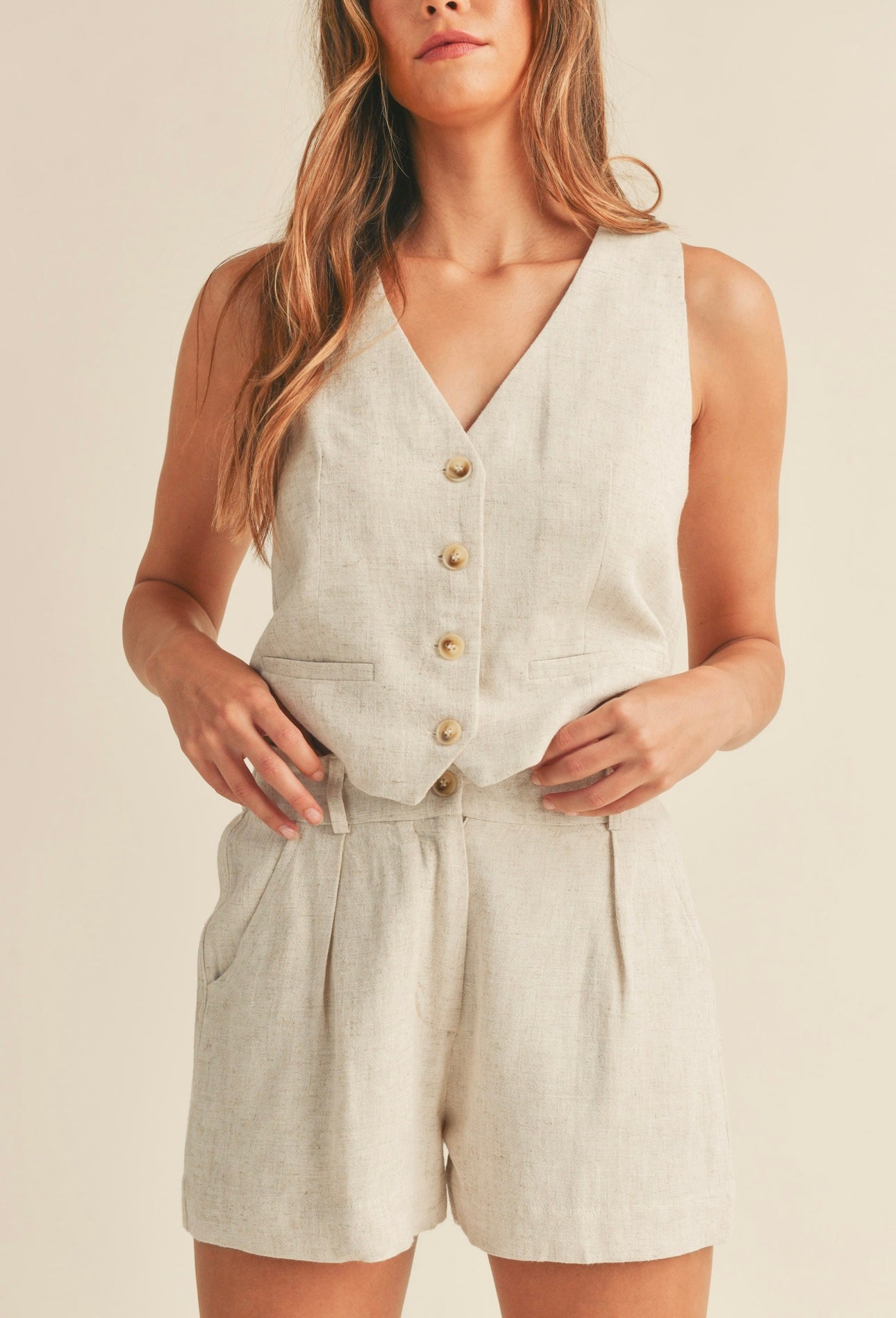 LINEN SET - TOP