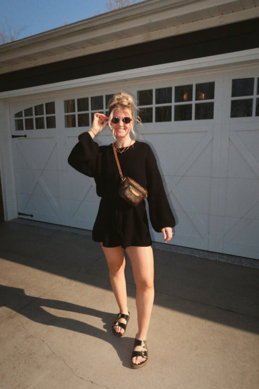 SUMMER SWEATER ROMPER